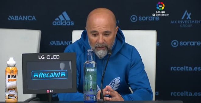 Jorge Sampaoli: "En el primer tiempo sufrimos"