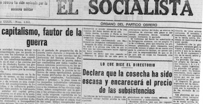 La carestía de la vida para la derecha y la izquierda en 1924