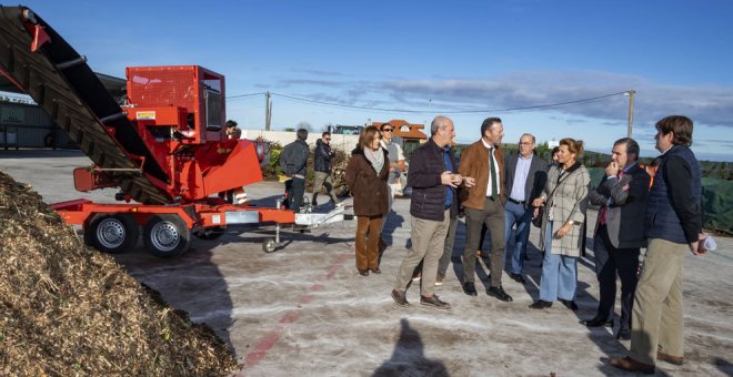 La planta de compostaje de biorresiduos de Bezana ha tratado más de 170 toneladas