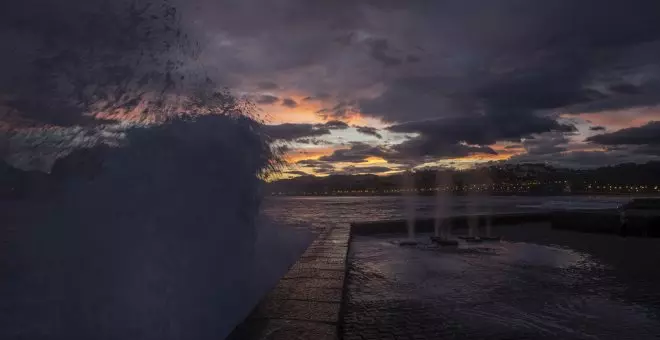 Un frente atlántico dejará cielos nubosos y precipitaciones en el noreste peninsular este sábado