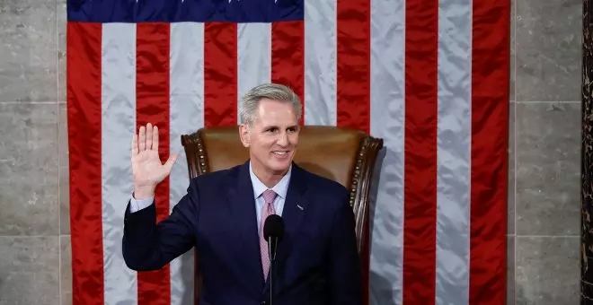 Kevin McCarthy, elegido presidente de la Cámara Baja de EEUU tras enfrentarse a quince votaciones en cuatro días