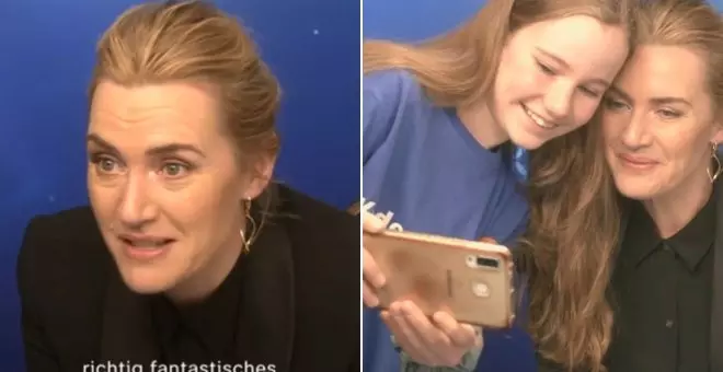 El gesto de Kate Winslet con una joven periodista en su primera entrevista: "No tienes que tener miedo, todo será genial"