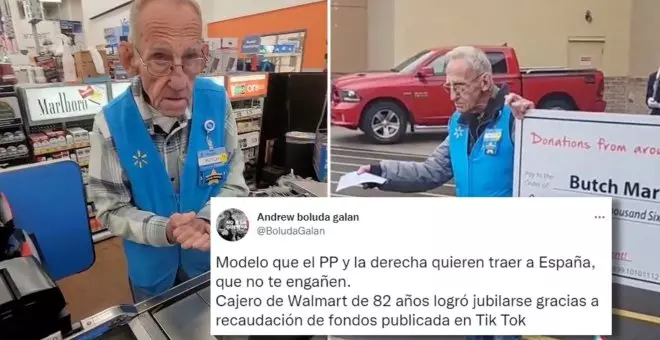 Miserias capitalistas: ¿por qué un cajero de 82 años tiene que jubilarse recaudando fondos en TikTok?