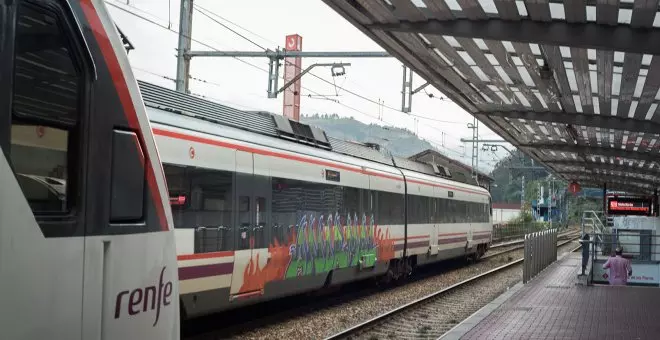 "La vía Lena-Oviedo se puede arreglar  por las noches, sin suprimir trenes" aseguran los ferroviarios