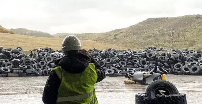 Reciclaje de neumáticos para carreteras más verdes y silenciosas