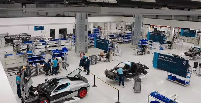 Lo mejor que verás hoy: un vídeo-tour por la fábrica de Bugatti Rimac