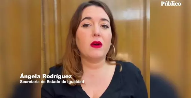 Ángela Rodríguez, secretaria de Estado de Igualdad: "La lucha contra la violencia machista es nuestra máxima prioridad"