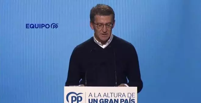 Feijóo señala que la malversación es "corrupción siempre" y "la peor" y minimizarla supone ""corromper las instituciones"