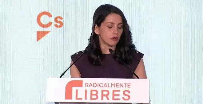 Arrimadas: "No se puede combatir el cainismo en España matando a Abel todas las semanas"