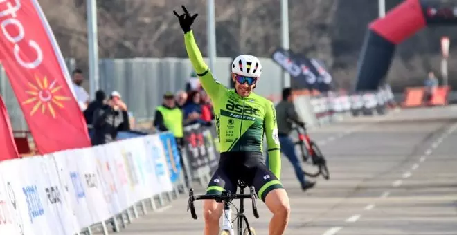 Isaac Suárez,  campeón de España máster 40 A de ciclocross