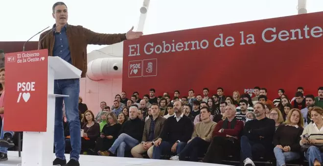 Pedro Sánchez alerta sobre un posible gobierno de PP y Vox: "No hace falta más que ver lo que hacen en Castilla y León"