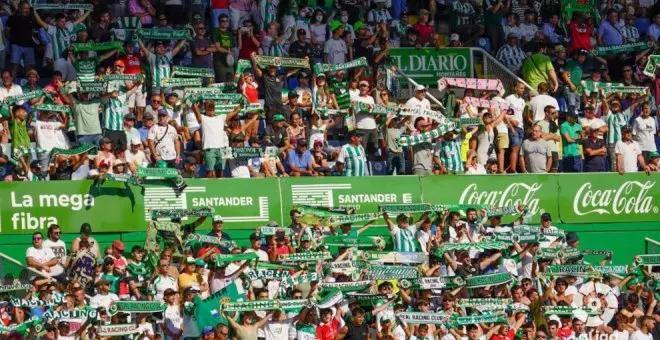 El Racing ofrece a sus abonados entradas a 10 euros para el partido del viernes