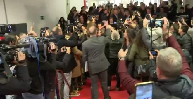 Tensión en el acto de Isabel Díaz Ayuso en Universidad Complutense