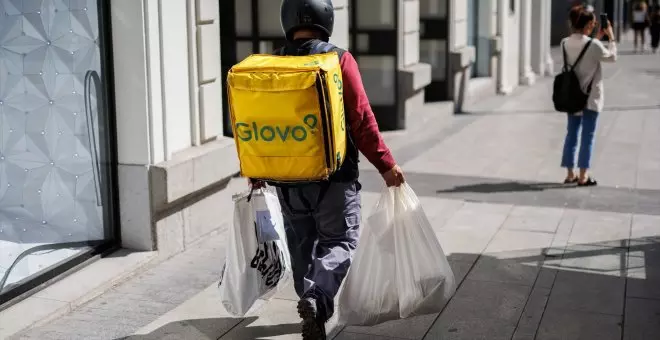 Trabajo impone a Glovo una nueva sanción por importe de 56,7 millones de euros