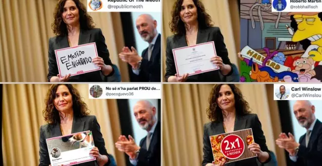 Los memes más tronchantes, tuneando el diploma de la "ilustre" Ayuso