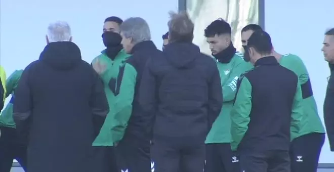 El Betis prepara su partido ante el Getafe