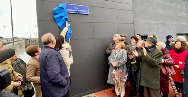 Rafael Elola ya tiene su calle en Santander