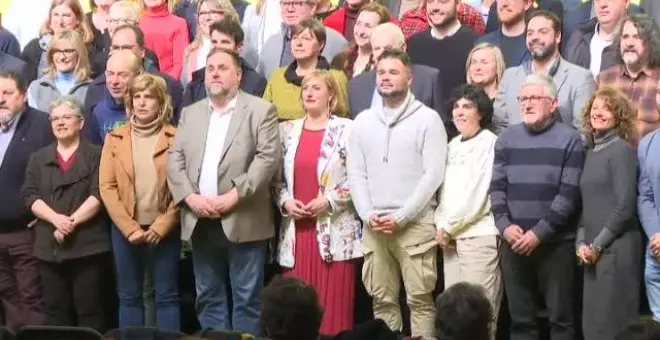 Las bases de ERC avalan un referéndum que declare la independencia con un 55% del 'sí'