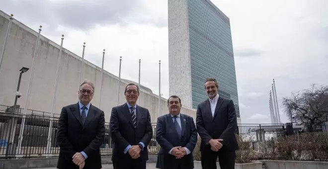 La Fundación La Caixa presenta en la ONU su programa para combatir la pobreza infantil