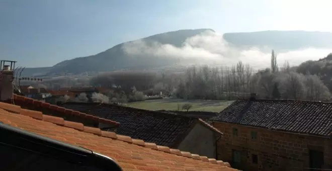 Valderredible registra la tercera temperatura más baja de España con -8,5 grados