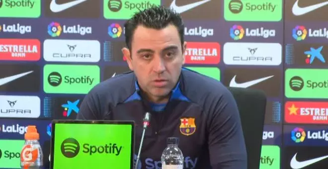 Xavi: "No me siento favorito, me siento un candidato a ganar laLiga"