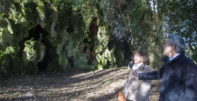 La restauración de las fachadas de la Capilla Panteón de Sobrellano estará concluida en agosto