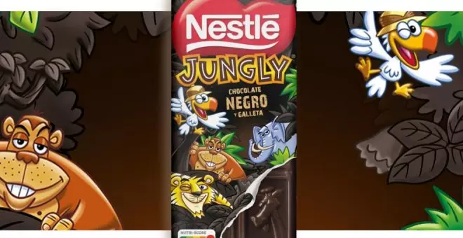 Nestlé lanza una nueva variedad de Jungly con chocolate negro