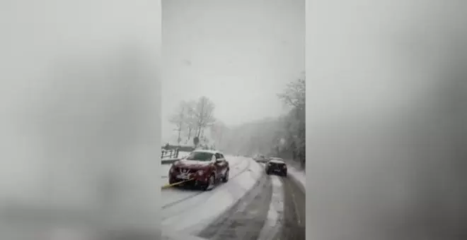 Isaak nos abandona dejando nieve en Cataluña, Comunidad Valenciana y lluvia en Málaga