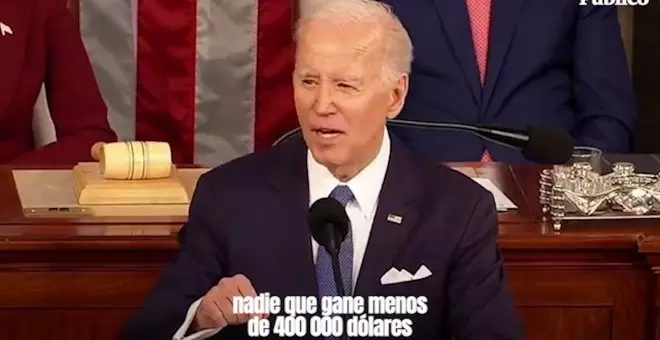 Biden: "Ningún multimillonario debería pagar menos impuestos que un maestro o un bombero"