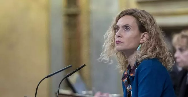 Atropello a la legalidad republicana, con la presencia de Meritxell Batet, presidenta del Congreso