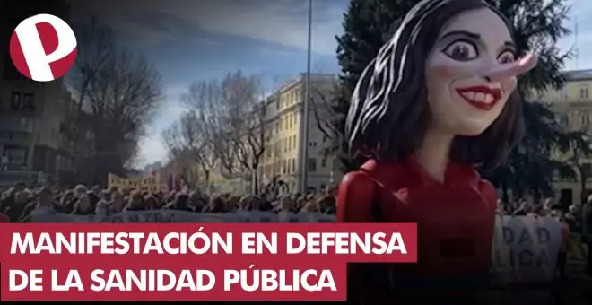 Así ha sido la manifestación por la sanidad pública en Madrid: "No vamos a parar"