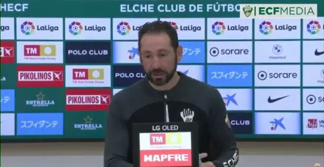 Machín: "Si un equipo como el nuestro consigue empatar en el Bernabéu hay que valorarlo"