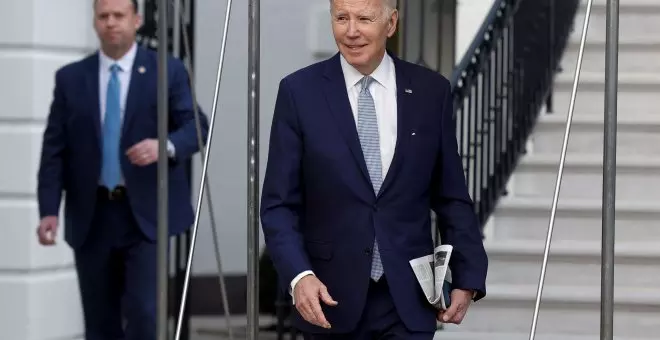 Joe Biden descarta "por ahora" enviar cazas F-16 a Ucrania