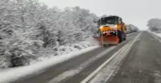 Un frente de aire frío y seco puede traer la nieve en el norte a nivel del mar.