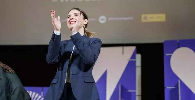 Irene Montero: las feministas deben "pelear juntas" en la conquista "de los espacios de poder del patriarcado"