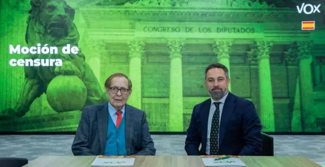 Tamames aceptó ser el títere, el Congreso no puede convertirse en el guiñol de Vox