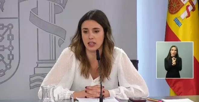 Montero dice que trabajará "hasta el último segundo" para llegar a un acuerdo de Gobierno para la reforma del 'Sólo sí es sí'