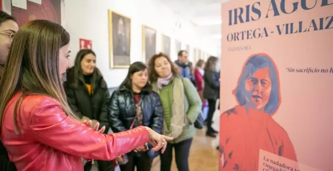 Diecisiete mujeres "silenciadas", protagonistas de la exposición 'Todas hacemos historia' inaugurada con motivo del 8M