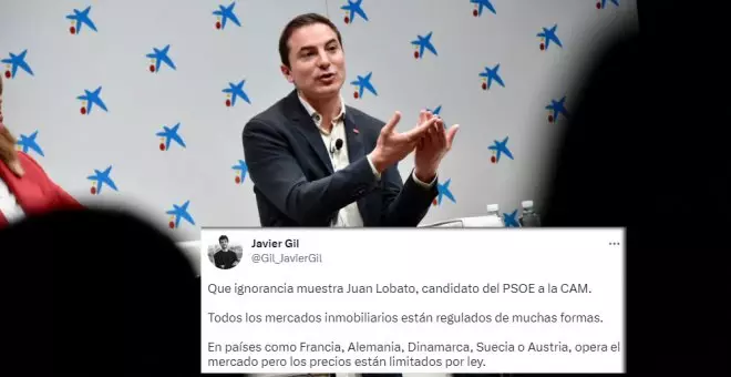 Juan Lobato se muestra contrario a topar los precios de la vivienda y le arrecian las críticas: "Socialista, pero poco"