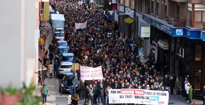 Los trabajadores de Aspla afrontan su sexta semana de huelga pero con la expectativa de resolver el conflicto