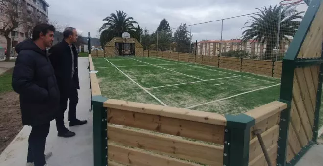 Abre al público la nueva pista deportiva de la Plaza de las Autonomías