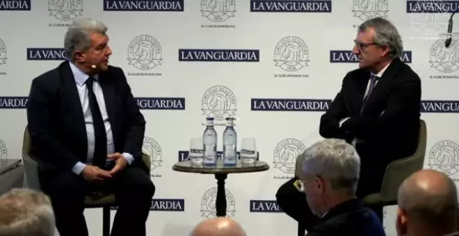 Laporta admite que se plantea la renovación de Xavi "incluso si no se gana LaLiga"