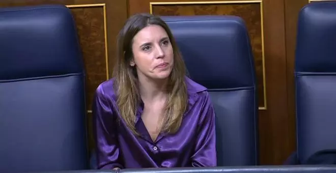 Irene Montero: "Las calles hoy se van a desbordar del feminismo en el que cabemos todas las mujeres"