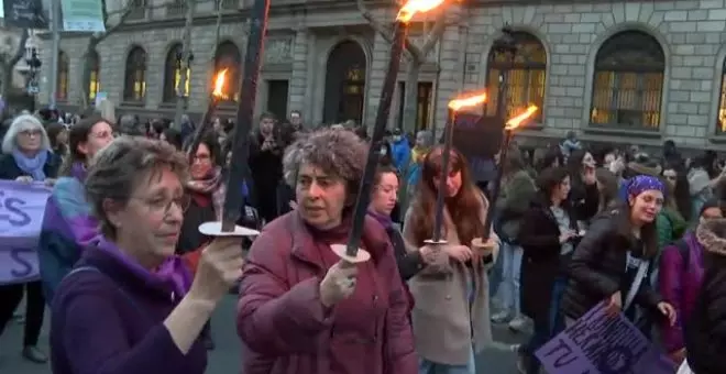 Multitudinarias manifestaciones por la igualdad este 8M en las principales ciudades españolas