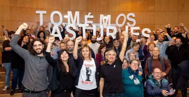 Tomé arranca la precampaña de Podemos Asturies tras cuatro meses de apagón en las redes del partido