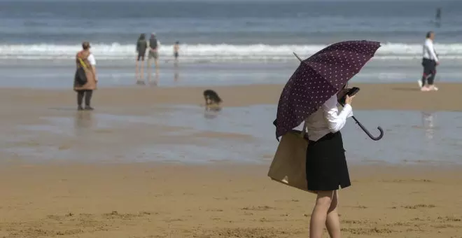 Las temperaturas comienzan a bajar este lunes en el noroeste peninsular y se mantienen al alza en zonas del Levante