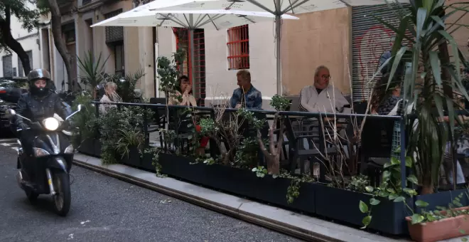 Barcelona acumula 1.100 terrasses més que abans de la pandèmia, després de culminar el procés de reordenació