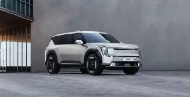 Este es el Kia EV9, un SUV eléctrico gigante y rompedor con 7 plazas para disfrutar en familia