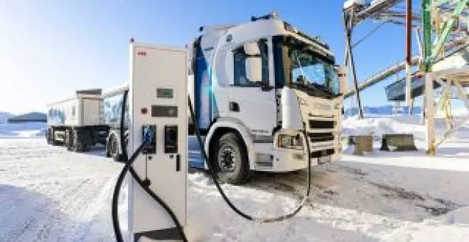 Scania entrega su mayor camión eléctrico hasta la fecha: una mole de 66 toneladas