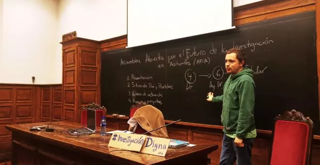 Asamblea por investigación universitaria digna y con derechos